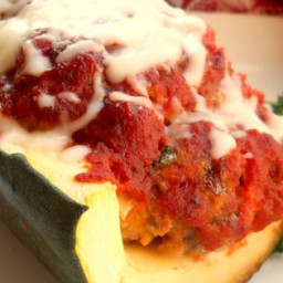 Italian Meatloaf in Zucchini Boats Recipe