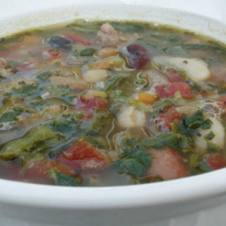 Italian Mixed Bean Soup