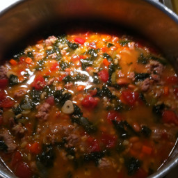 Italian Sausage Bean Soup