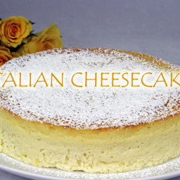Italian Style Ricotta Cheesecake