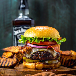 Jack Daniels Burgers (T.G.I. Friday's Copycat Recipe)