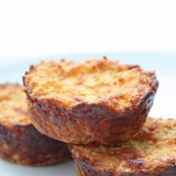 Jalapeno and Cheddar Cauliflower Muffins (Low carb and gluten free)