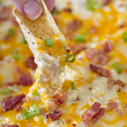 Jalapeno, Bacon and Corn Cheese Dip