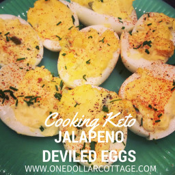 Jalapeño Deviled Eggs