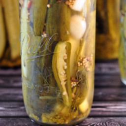 Jalapeno Garlic Dill Pickles