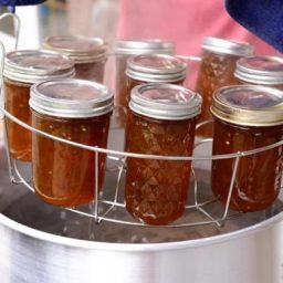 Jalapeno Jelly {a.k.a. Hot Pepper Jelly} Plus a Step-by-Step Canning Tutori
