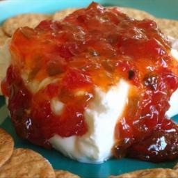 Jalapeno Jelly  and  Cream Cheese Spread