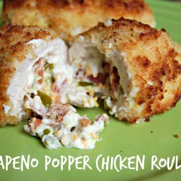 Jalapeno Popper Chicken Roulade