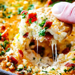 Jalapeno Popper Dip with Bacon (Video)