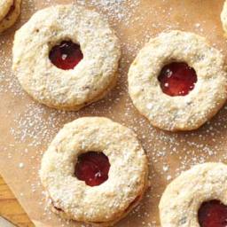 Jam-Filled Wreaths and Hearts Recipe