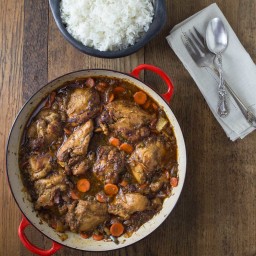 Jamaican Brown Chicken Stew