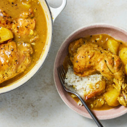 Jamaican Curry Chicken and Potatoes