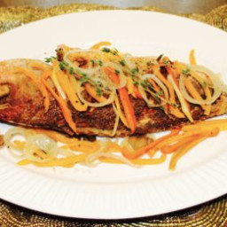 Jamaican Escovitch Fish