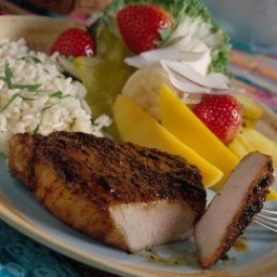 Jamaican Rubbed Chops