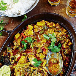 Jamie Oliver's fish head curry
