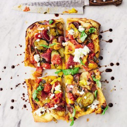 Jamie Oliver's Reverse Puff Pastry Pizza