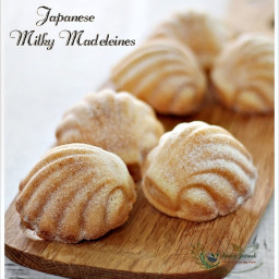 Japanese Milky Madeleines 日式马德琳蛋糕