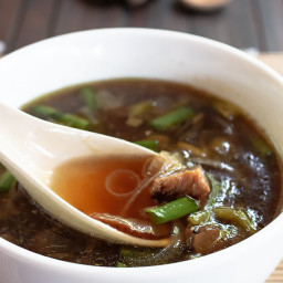 Japanese Onion Soup Recipe with Mushroom