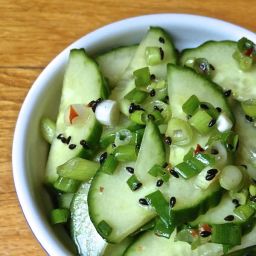Japanese Quick Pickled Cucumbers