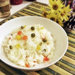Japanese Rice with Mixed Vegetables
