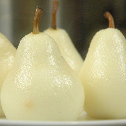 Jasmine Poached Pears
