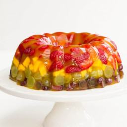Jello Fruit Cake Dessert