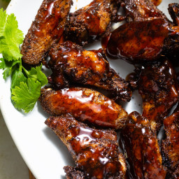 Jerk Chicken Wings With Guava Sauce
