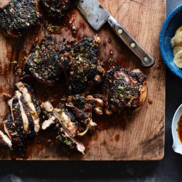 Jerk Chicken With Pickled Bananas