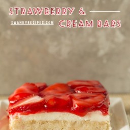 Strawberry & Cream Bars