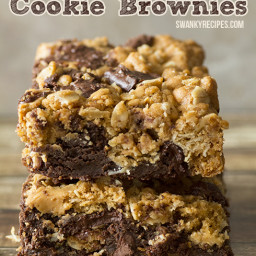 Oatmeal Chocolate Chunk Cookie Brownies