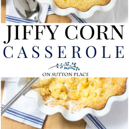 Jiffy Cornbread Mix Corn Casserole Recipe