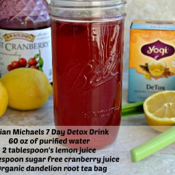 Jillian Michaels' 7 Day Detox Drink Recipe