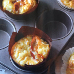 Jo Wheatley's Pancetta, Cheddar and Tomato Muffins