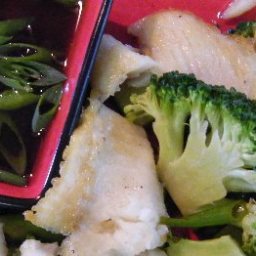 John Dory with Chinese Broccoli