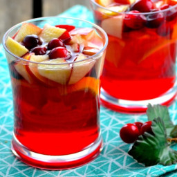 Jolly Cranberry Juice Sangria