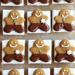 Joy the Baker's Marshmallow Gingerbread Cookies
