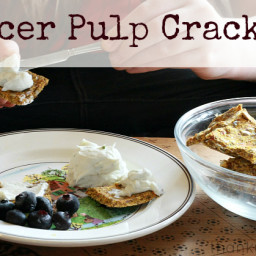 Juicer Pulp Crackers