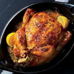 Juicy Lemon-and-Herb  Roast Chicken