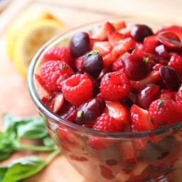 Juicy Red Fruits Salad Is A Summer Hit- Pip and Ebby