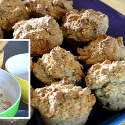 Jumbo Gingerbread Nut Muffin Recipe
