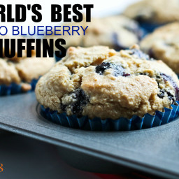 JUMBO Vanilla Blueberry Muffins