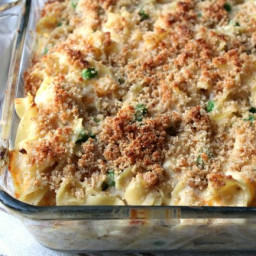 Just Like Your Grandma's Chicken Noodle Casserole
