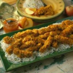 Just Peachy Peanutty Pork