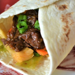 Kalbi-Style Braised Beef Cheek Tacos Recipe