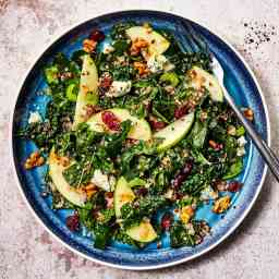 Kale & Quinoa Salad with Cranberries