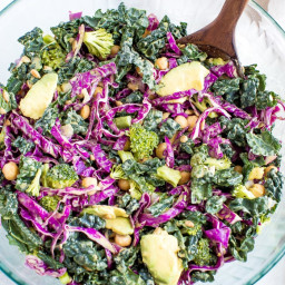 Kale and Cabbage Salad