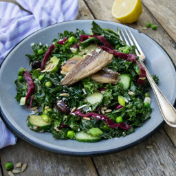 Kale and Sardine Salad