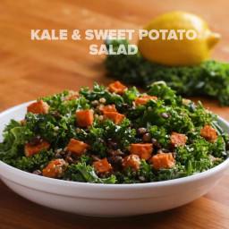 Kale and Sweet Potato Salad Recipe by Tasty