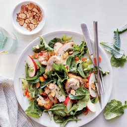 Kale, Apple, and Almond Chicken Salad
