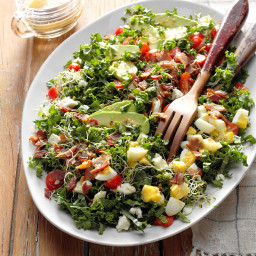 Kale & Bacon Salad with Honey-Horseradish Vinaigrette